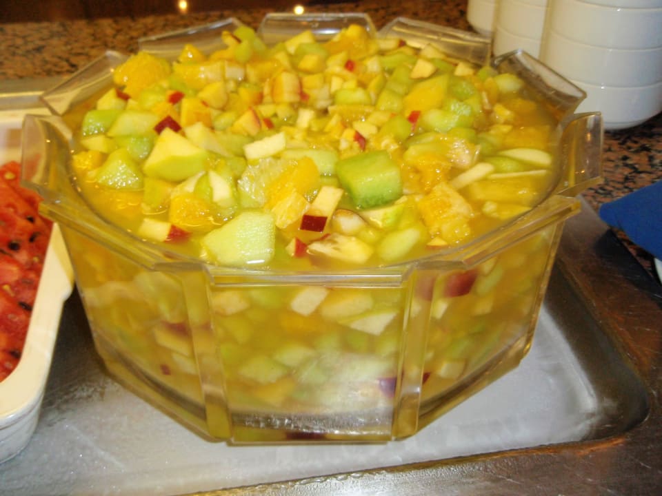 Obstsalat Hotel Gorgonia Beach Resort