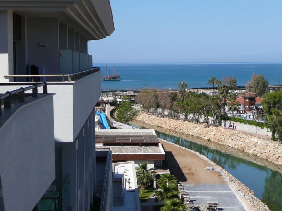 Blick zum Meer Sunis Evren Beach Resort Hotel & Spa