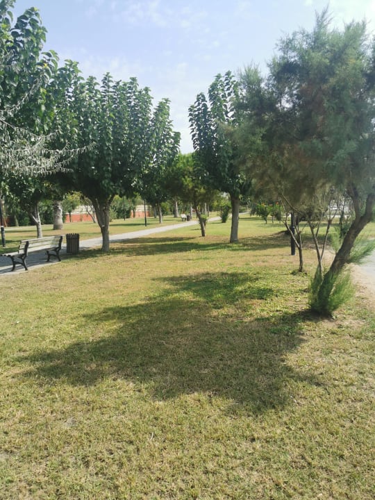 Gartenanlage Royal Taj Mahal Hotel