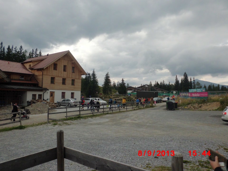 Blick aus der Hütte Almdorf Katschberg