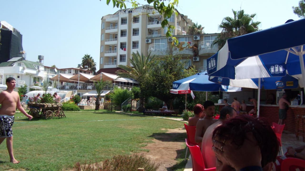 Blick zum Hotel Incekum Su Hotel