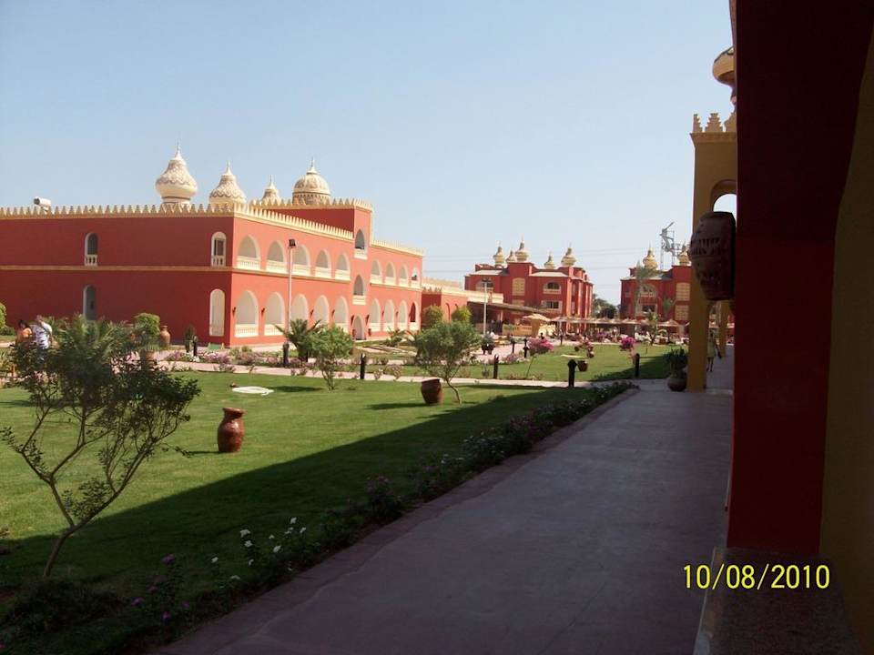 Blick in den Garten Pickalbatros Alf Leila Wa Leila Resort - Neverland Hurghada