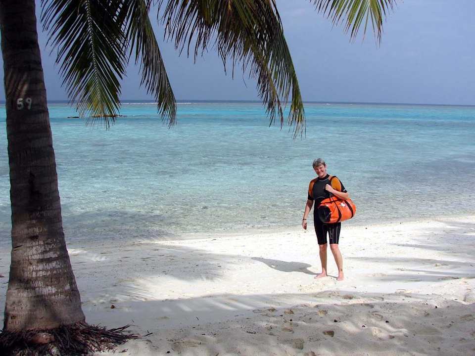 Die Mantas warten Summer Island Maldives