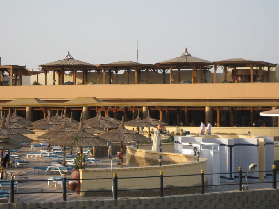 Vom Balkon 4000er Block Pickalbatros Dana Beach Resort - Hurghada