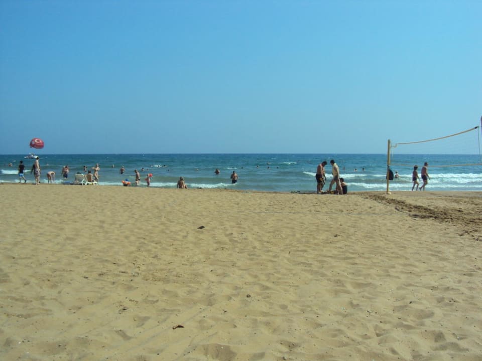 Kilometerlanger Sandstrand Hotel Orfeus Park