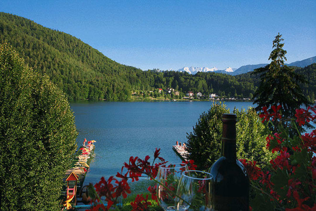 Seeblick vom Gästezimmer Strand Pension SeeJuwel