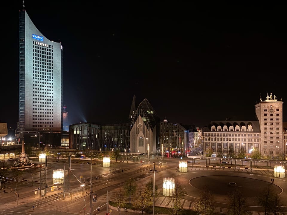  Ausblick  FELIX Suiten Lebendigen Haus Augustusplatz  Leipzig