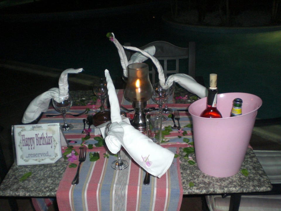 Geburtstagstisch Pickalbatros Jungle Aqua Park Resort - Neverland Hurghada