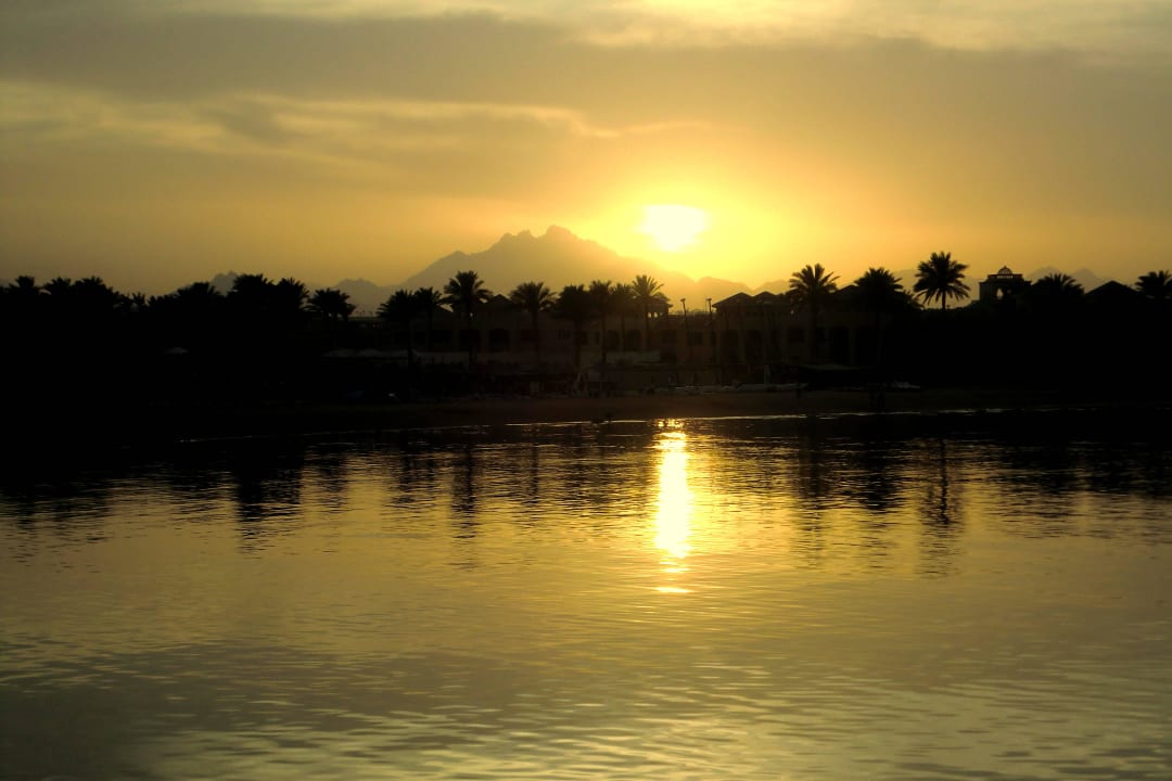 Sonnenuntergang Cleopatra Luxury Resort Makadi Bay