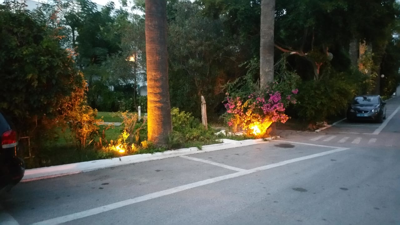 Eingang zu den Zimmern The Orangers Beach Resort and Bungalows