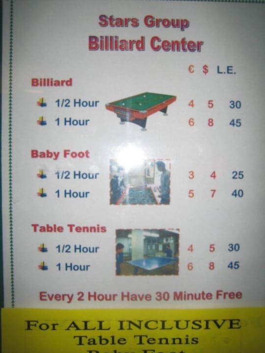 Alles inklusive? Beach Albatros Resort