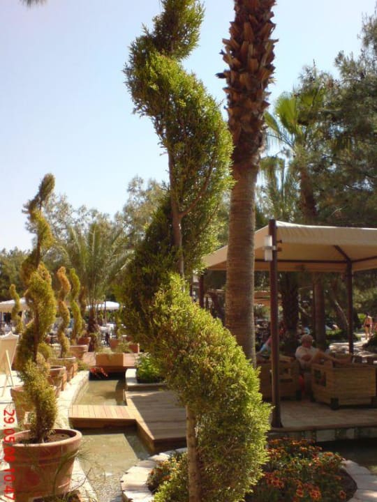 Zugang zum Freiluftrestaurant  Hotel Marti Myra Holiday Village