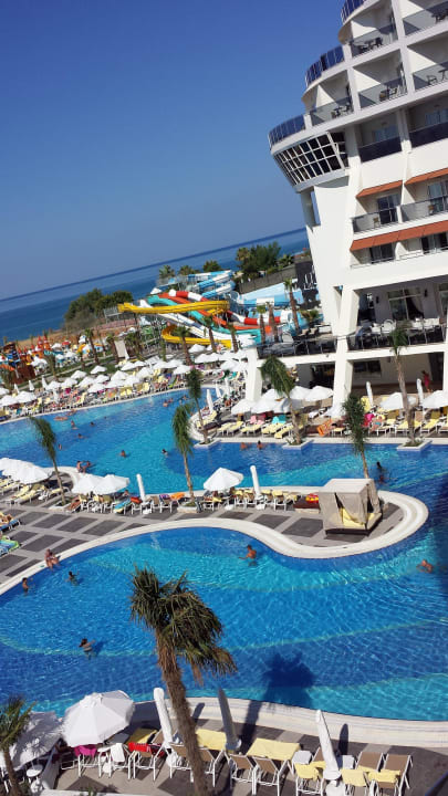 Überblick von dem Pool Seaden Sea Planet Resort & Spa