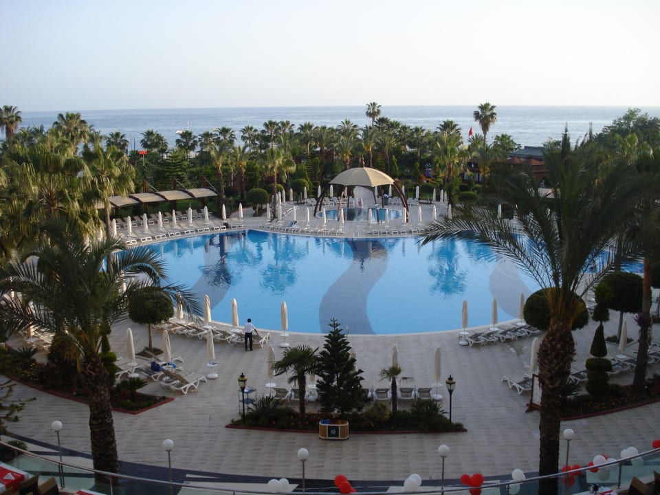 Blick von der Terrasse Saphir Resort & Spa