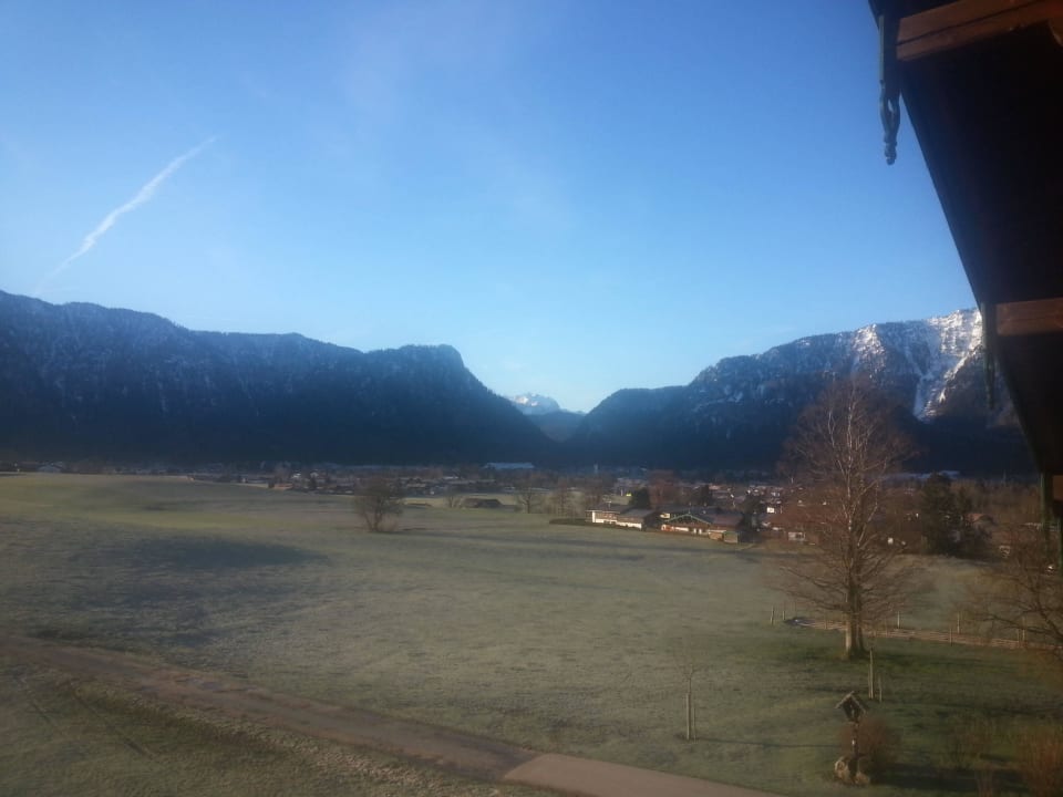 Ausblick vom Balkon Fewo Morgensunn Ferienwohnungen Weissenhof