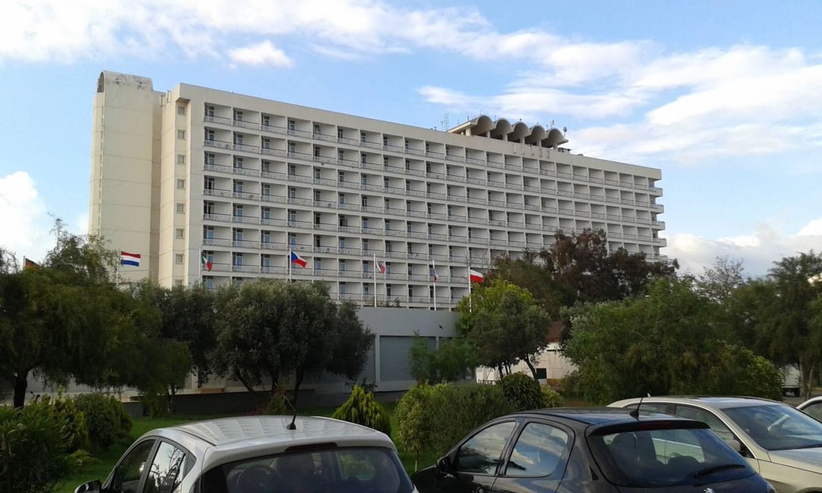 Haupthaus, Empfehlung immer 9. Etage Richtung Mitte Salamis Bay Conti Resort Hotel & Casino