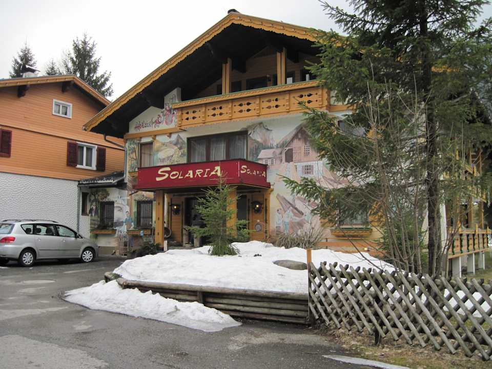 Eingang Haus Solaria 3.11 Pension & Ferienwohnung Solaria