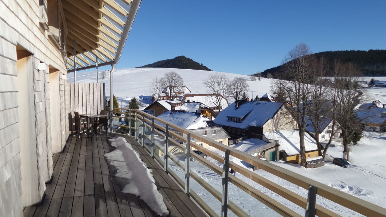 Balkon derWaldfrieden naturparkhotel