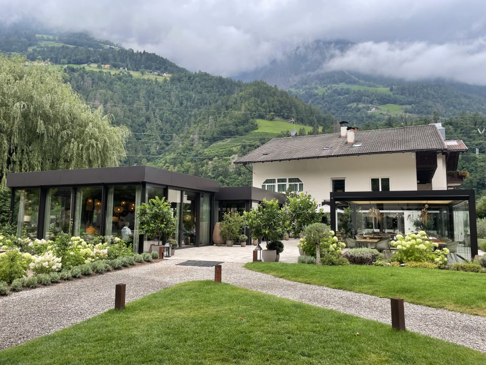 Außenansicht Apfelhotel - Torgglerhof (Saltaus)