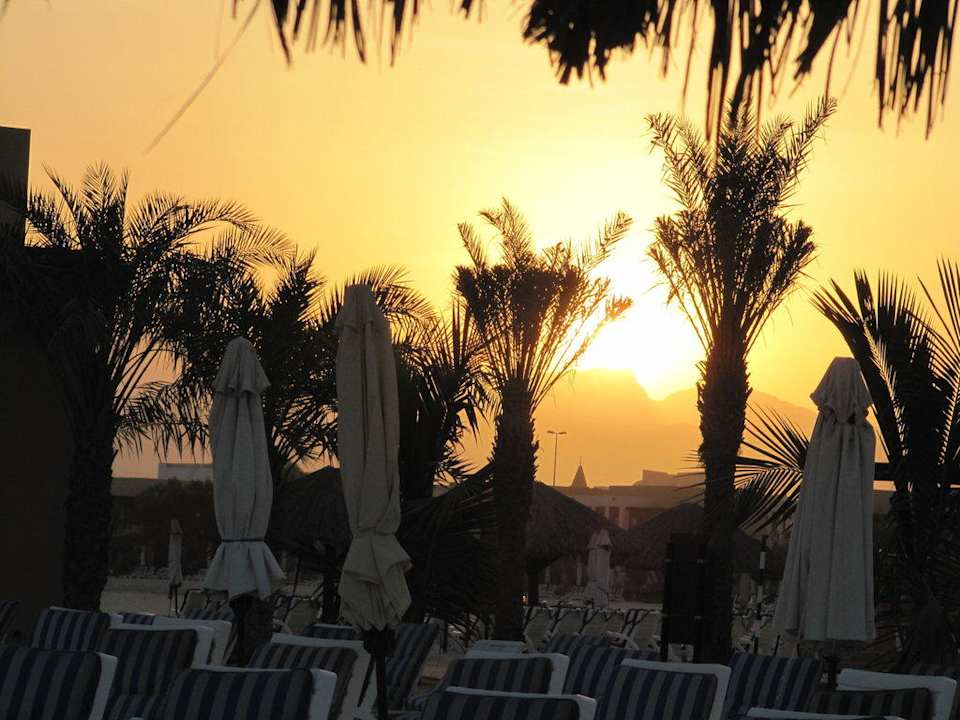 Sonnenaufgang vom Strand aus Rixos Al Mairid Ras Al Khaimah