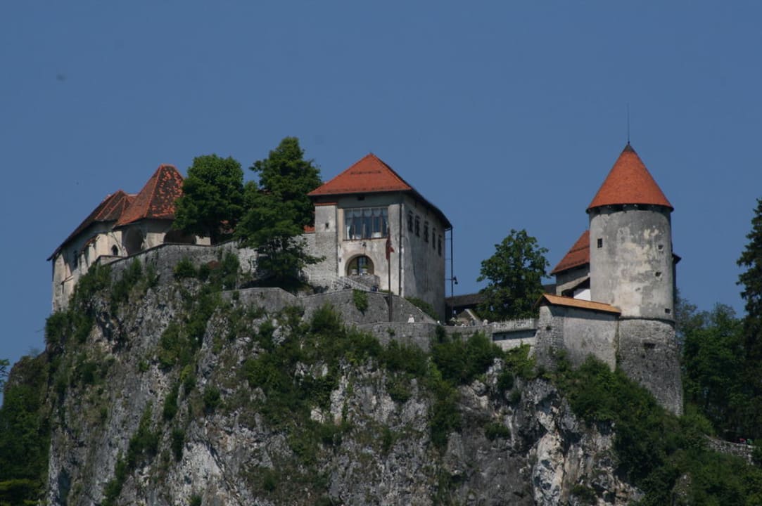Blick vom Zimmer  Grand Hotel Toplice