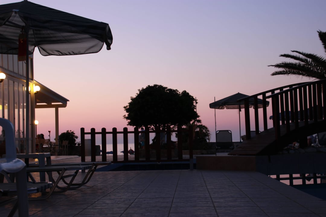 Vom Pool Richtung Meer Hotel Kathrin Beach