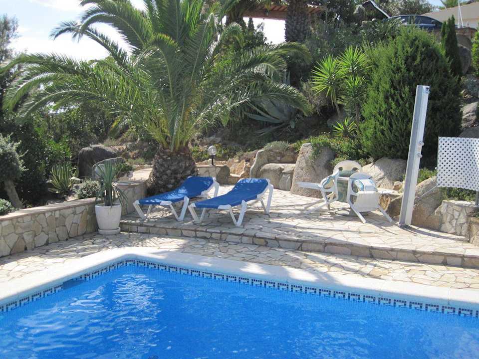 Eine weitere kleine Sitz- oder Sonnenecke Ferienhaus Casa Jaro