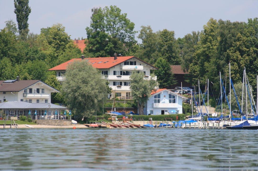 Ansicht vom See Ferienresidenz Chiemseestern