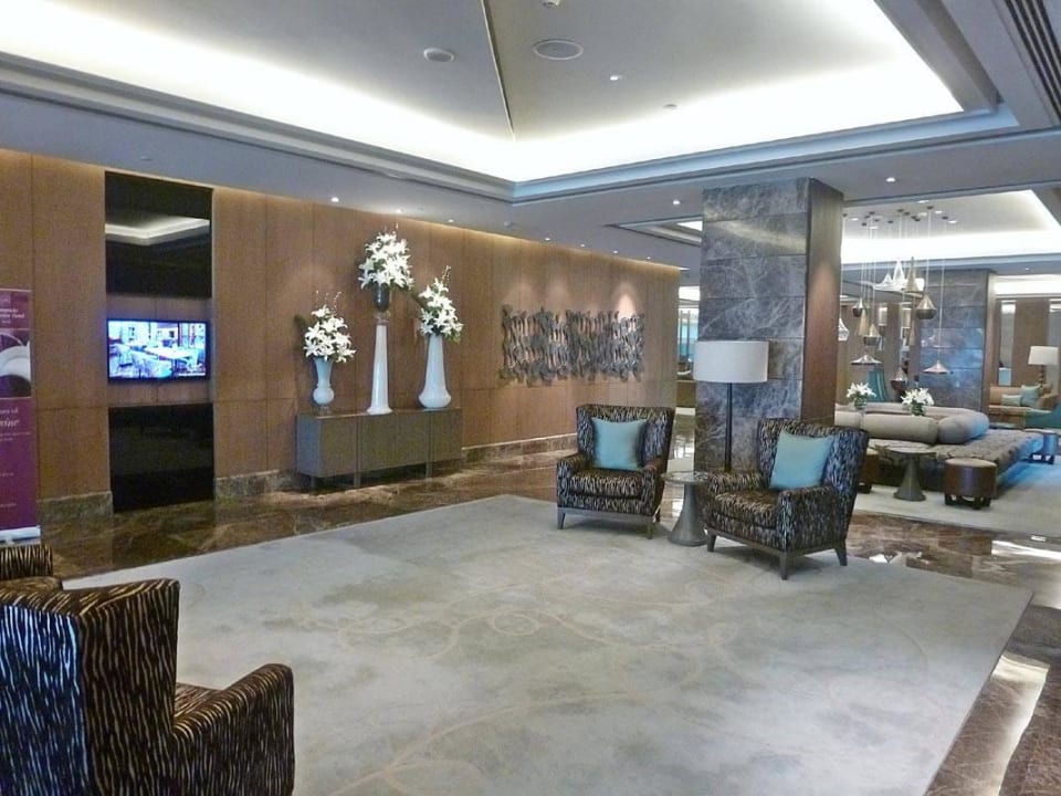 Lobby+Rezeption, Club Tower The Leela Ambience Convention Hotel Delhi