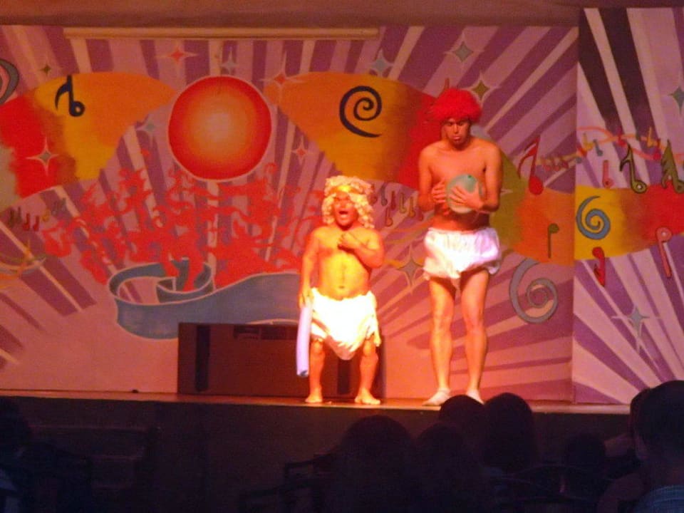 Dümmliche Vorstellung der Animation Pickalbatros Dana Beach Resort - Hurghada