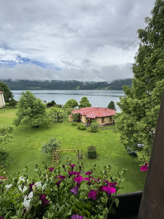 Ausblick Ferienwohnungen Fischerhaus direkt am See