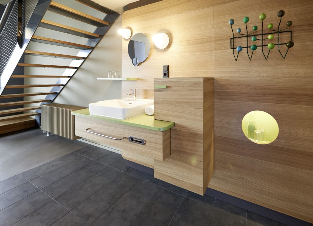 Inselsuite 48 qm - Waschtisch Hotel mein inselglück