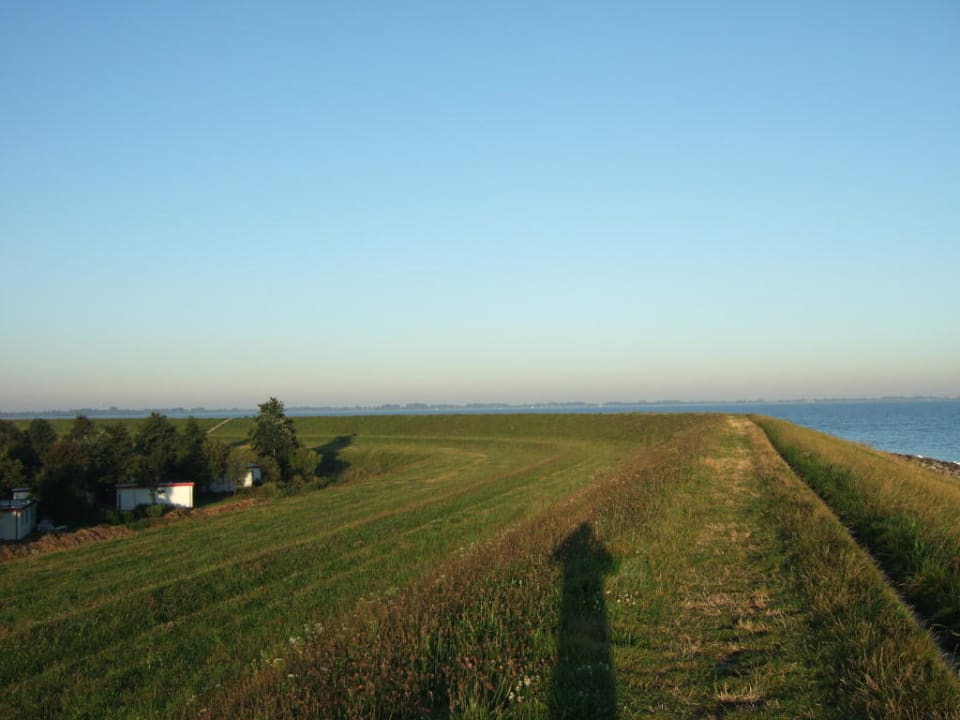 Morgenstimmung auf dem Deich Het Grootslag Vakantiepark