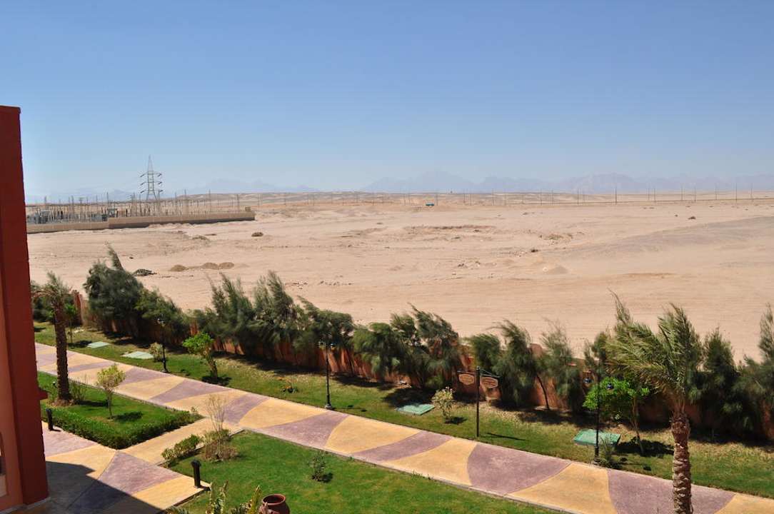 Vom Balkon fotografiert Pickalbatros Aqua Vista Resort - Hurghada