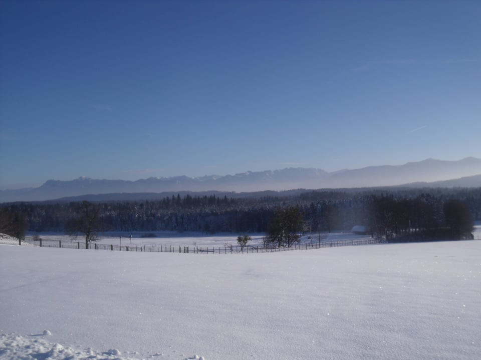 Traumhafte Winterlandschaft vorm Hof Granerhof