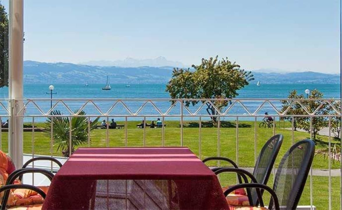 Blick auf den See Gästehaus Seeblick