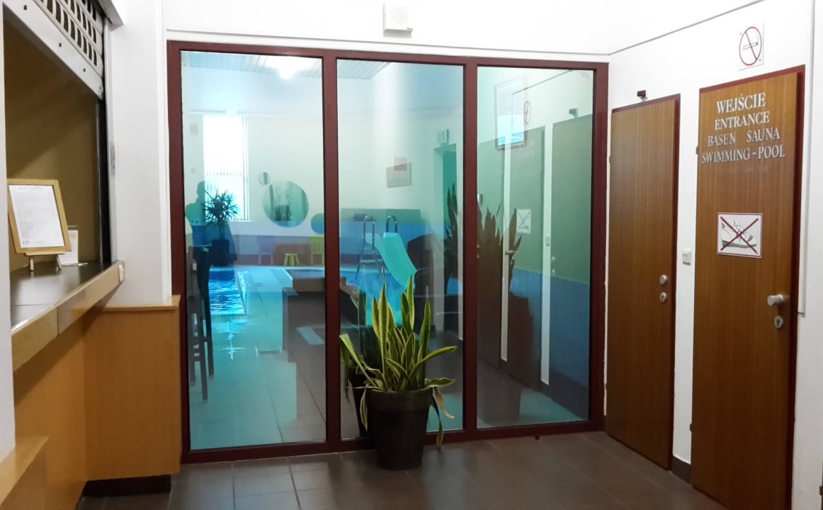 Eingang zum Wellnessbereich Hotel Mercure Jelenia Gora