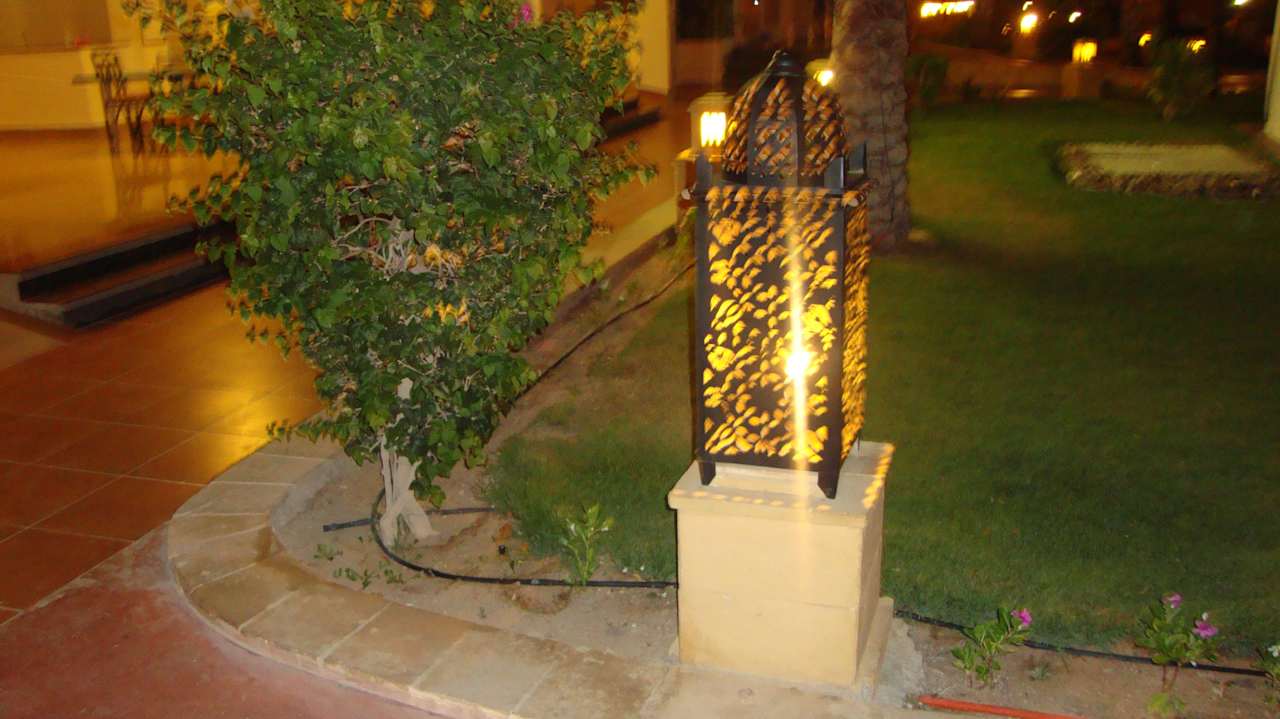 Toll gestalteter Außenbereich Pickalbatros Palace Resort