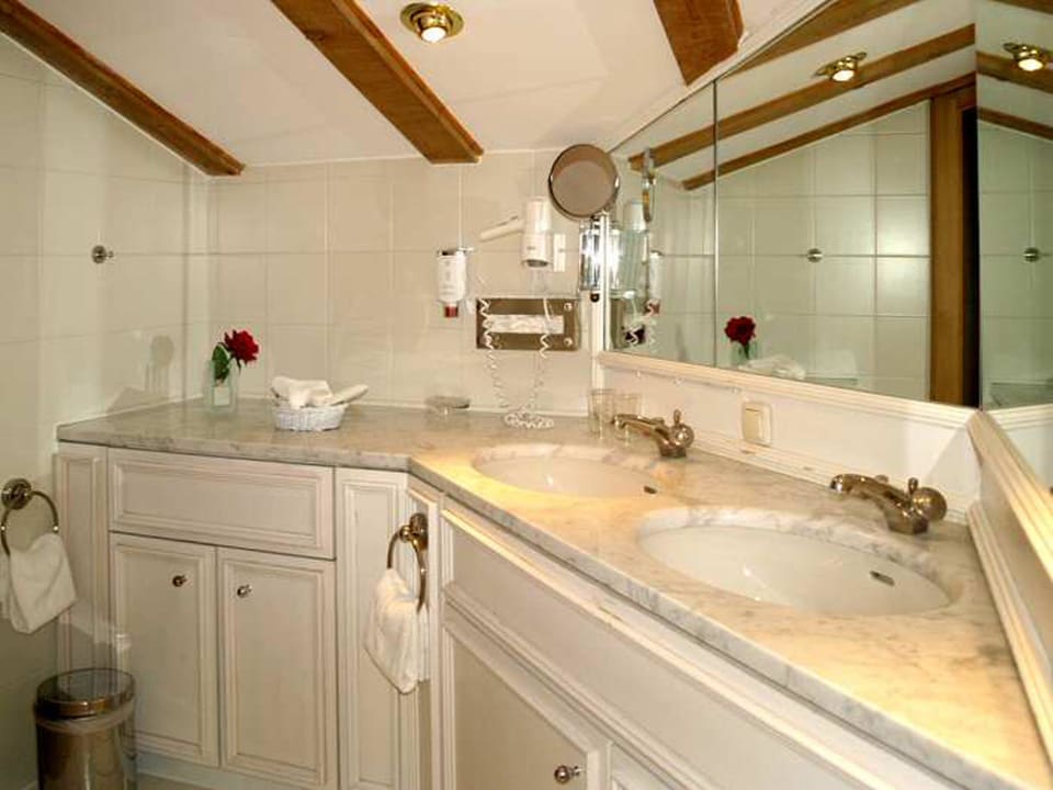 Maisonette-Badezimmer Seehotel Waltershof im Malerwinkel