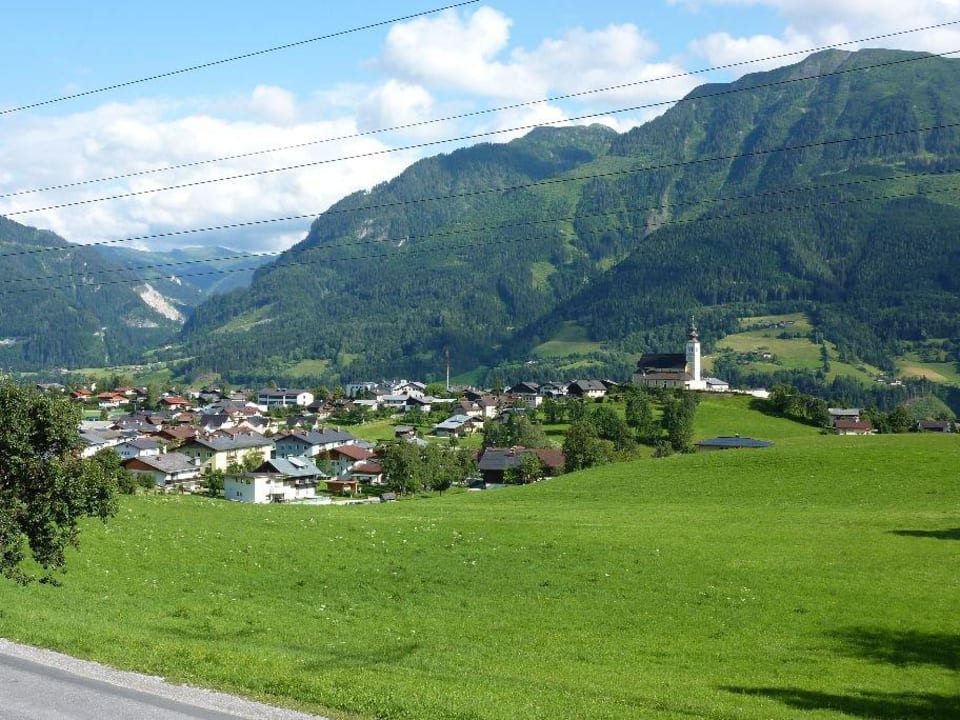 Blick aus dem Appartement Hotel Silberfux