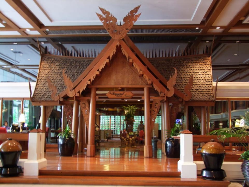 In der Lobby Bangkok Marriott Marquis Queen's Park