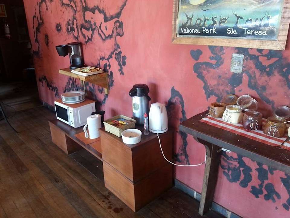 Завтрак  El Diablo Tranquilo Hostel