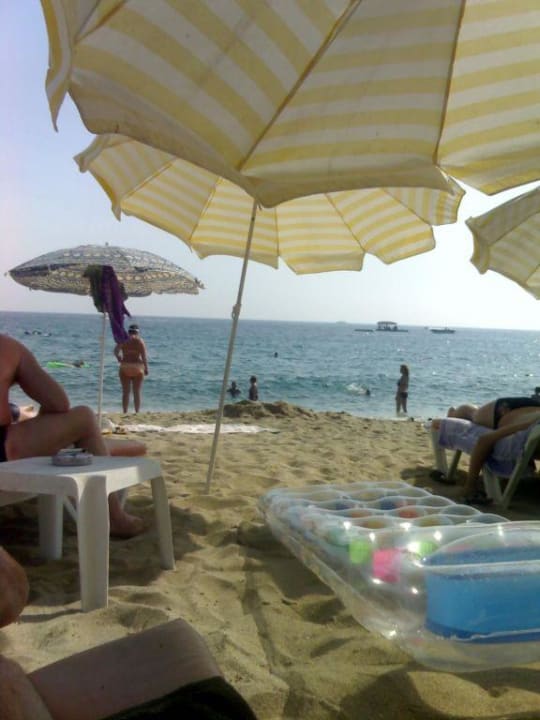 Blick zum Meer Azak Hotel