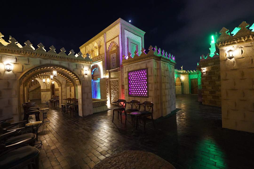 Außenansicht Pyramids Khan Hotel