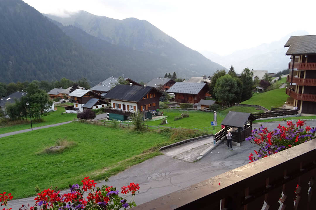 Blick vom Balkon des Hotels Hotel Bienvenu
