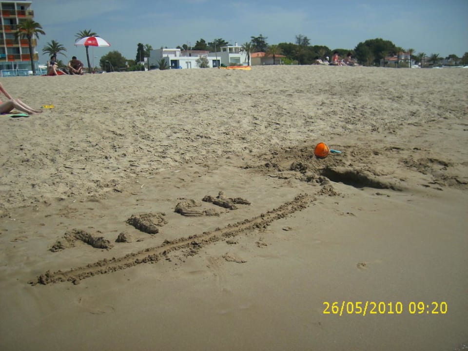 Strand vor dem Hotel Estival Maramar