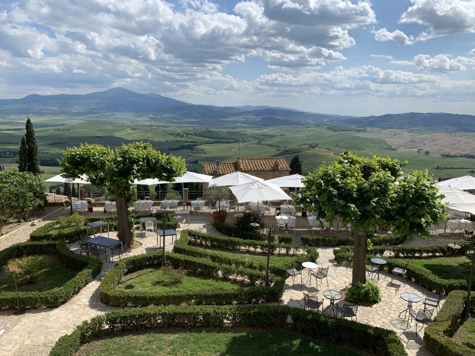 Ausblick Hotel Relais Il Chiostro Di Pienza