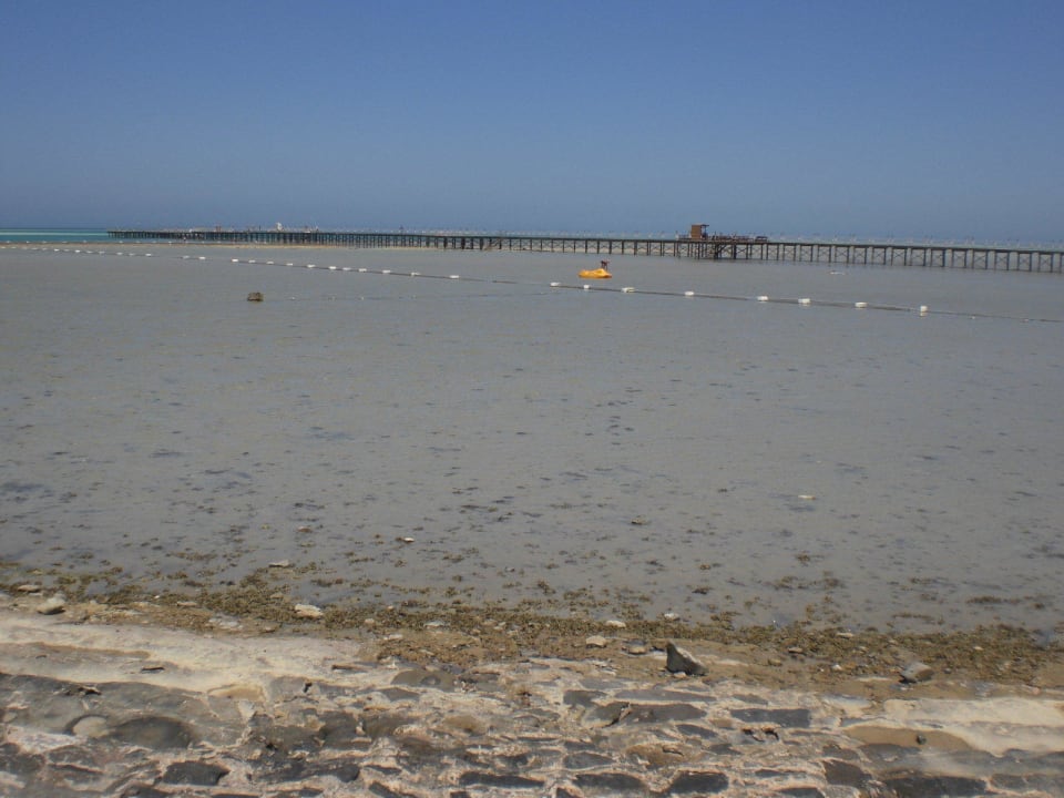 Das Meer bei Ebbe Le Jardin Aqua Park Resort