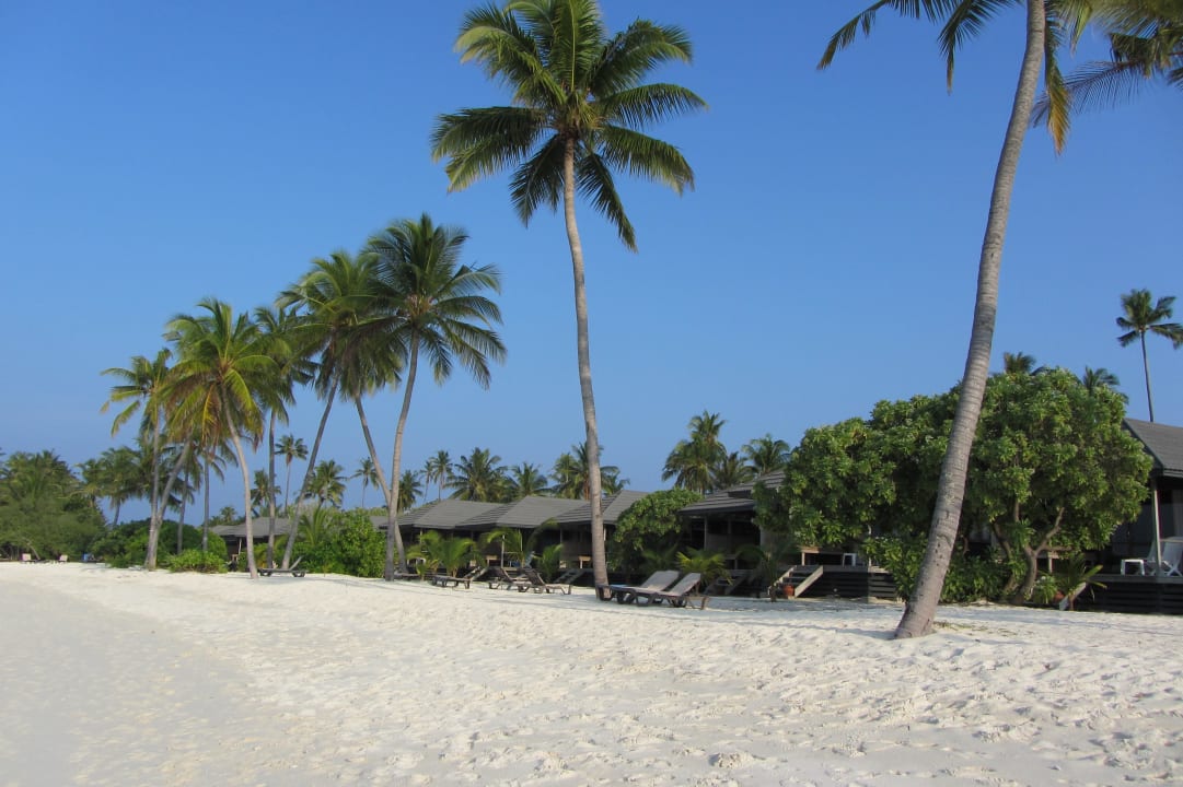 Strand vor den O-Villen Kuredu Island Resort & Spa