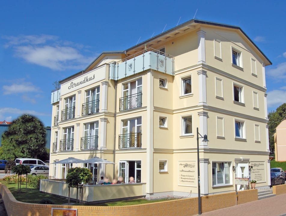 Außenansicht Aparthotel Strandhus Familie Herrgott